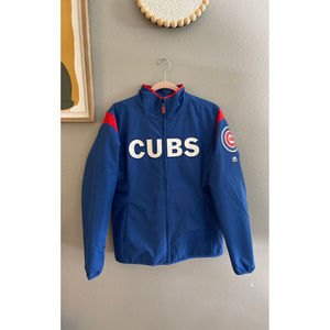 Major League Authenic Cubs Puffer Jacket NWOT